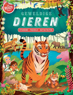 Rebo publishers geweldige dieren stickerboek 4+