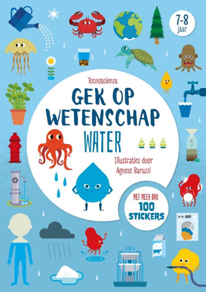 Rebo Publishers - Rebo Publishers Water - gek op wetenschap met 100+ stickers