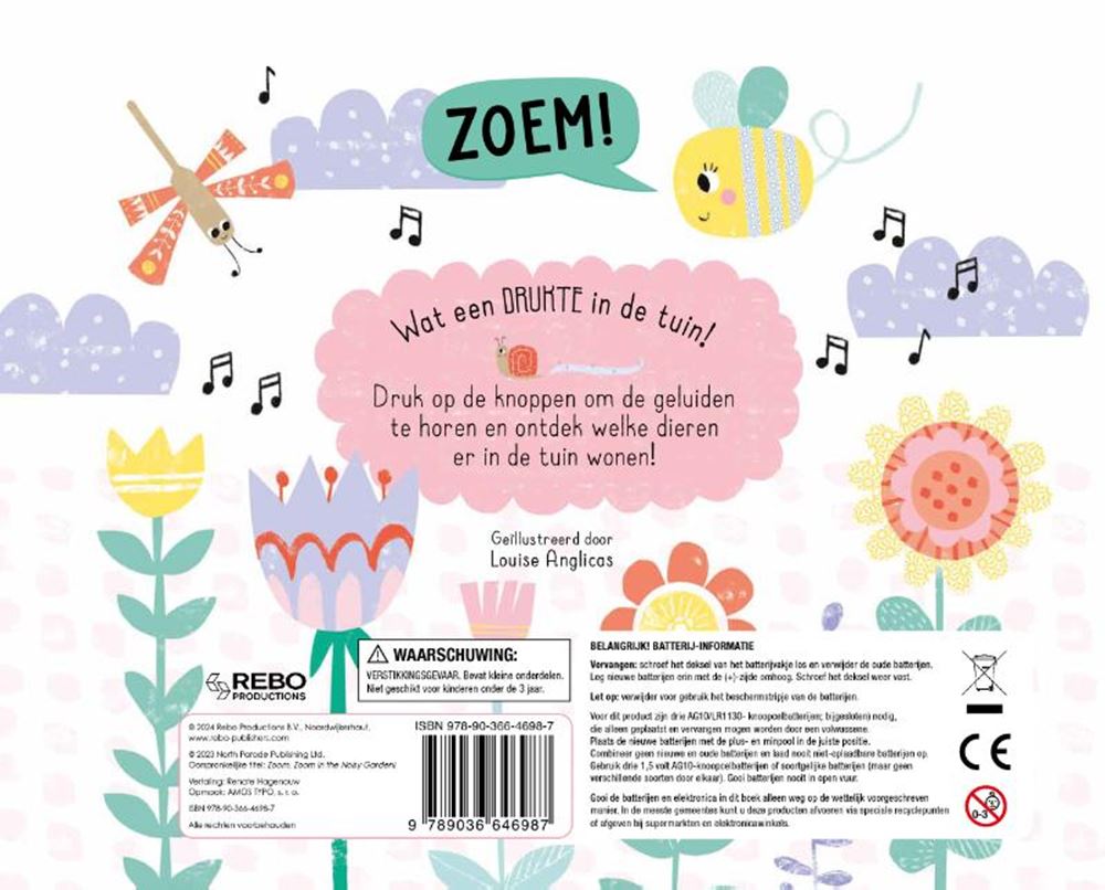 Rebo Publishers - Rebo Publishers Luister mee in de tuin
