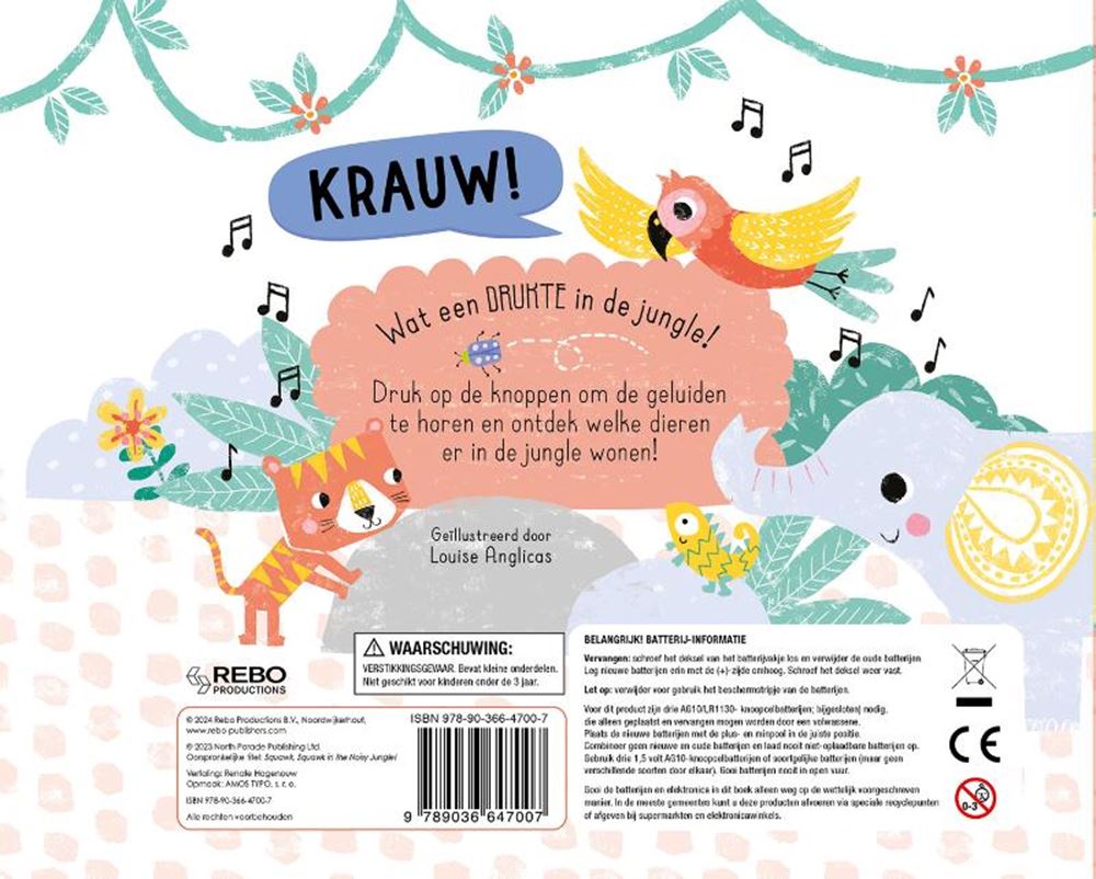 Rebo Publishers - Rebo Publishers Luister mee in de jungle
