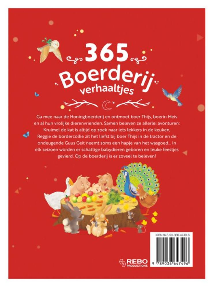 Rebo Publishers - Rebo Publishers 365 boerderijverhaaltjes. 2+