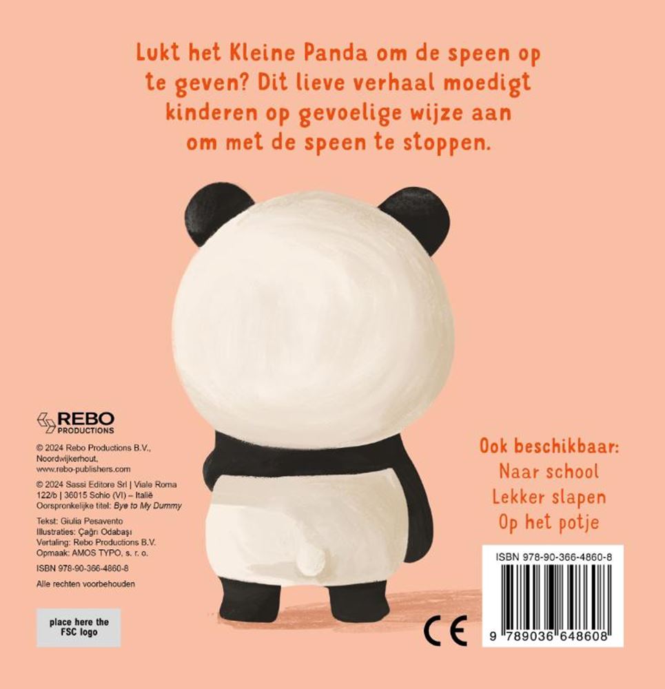 Rebo Publishers - Rebo Publishers Kartonboek: dag speen! 1+