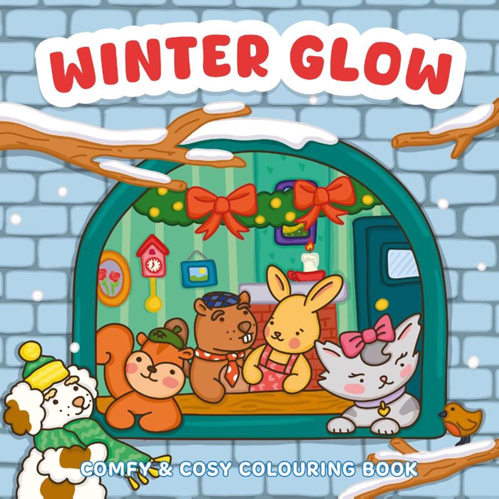 Rebo Publishers - Rebo Publishers Winter glow - comfy & cosy kleurboek