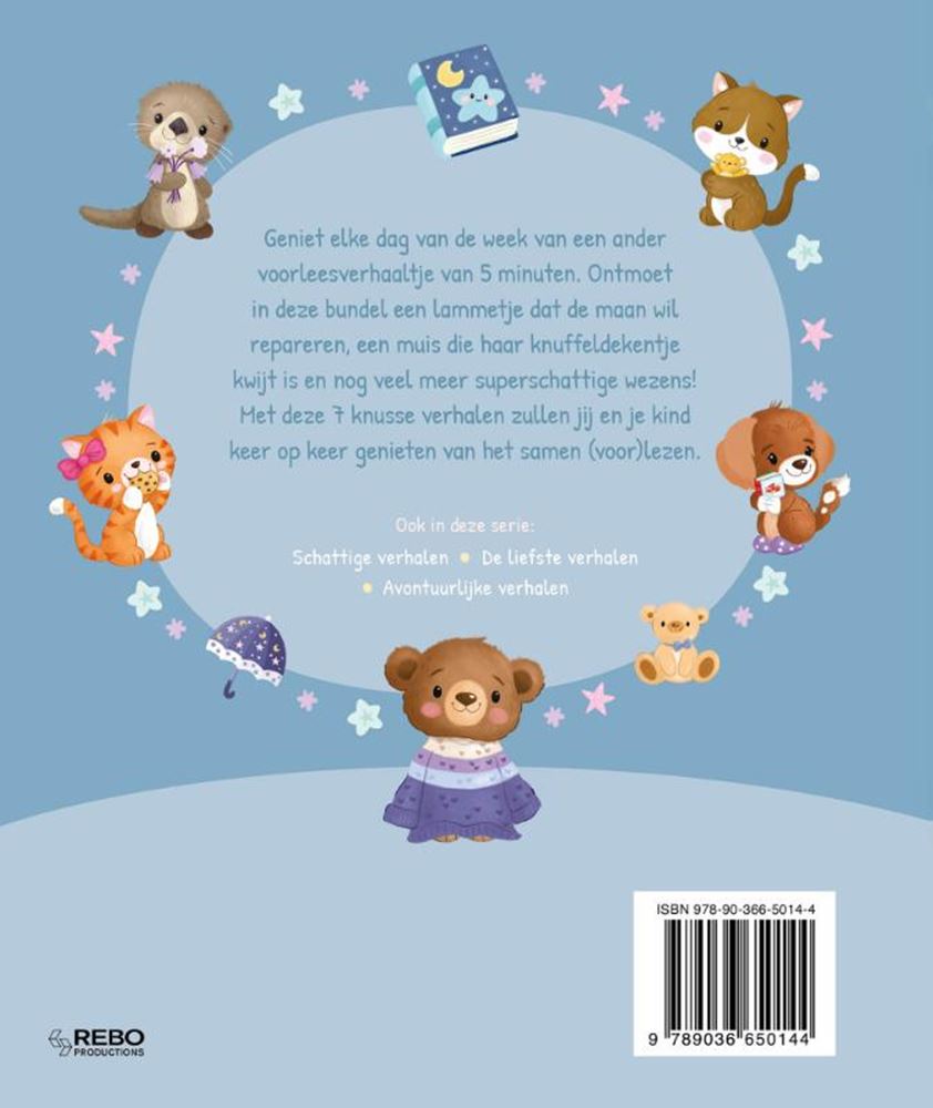 Rebo Publishers - Rebo Publishers Knuffelverhalen - 5-minutenverhaaltjes