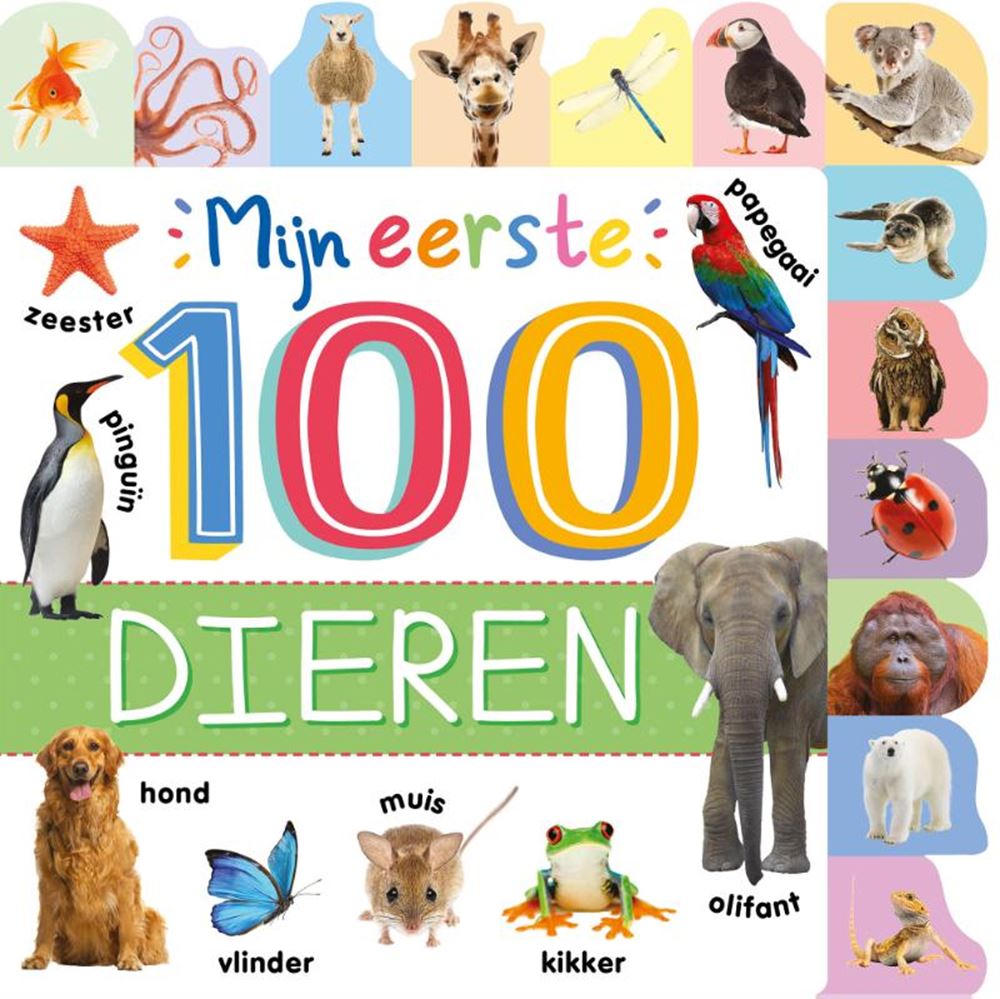Rebo Publishers - Rebo Publishers Mijn eerste 100 dieren - mijn eerste 100