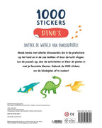 Rebo Publishers - Rebo Publishers Doeboek dino's - 1000 stickers