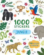 Rebo Publishers - Rebo Publishers Jungle - 1000 stickers 4+