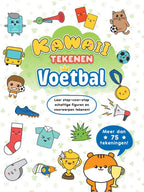 Rebo Publishers - Rebo Publishers Kawaii tekenen voetbal 6+