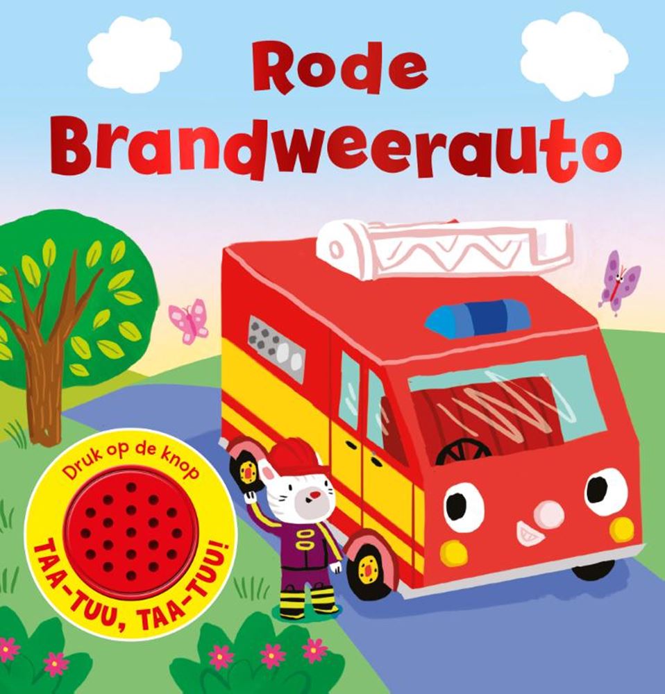 Rebo Publishers - Rebo Publishers Rode brandweerauto - geluidenboek