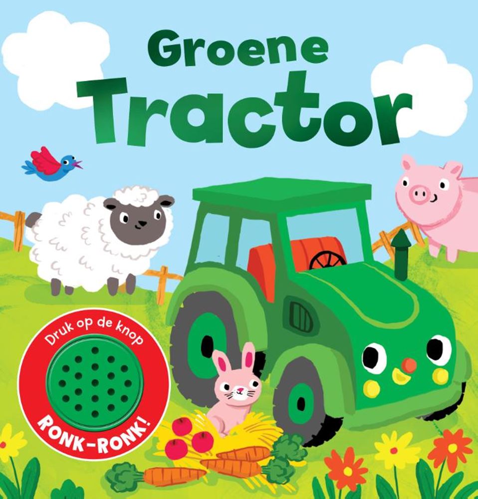 Rebo Publishers - Rebo Publishers Groene tractor - geluidenboek