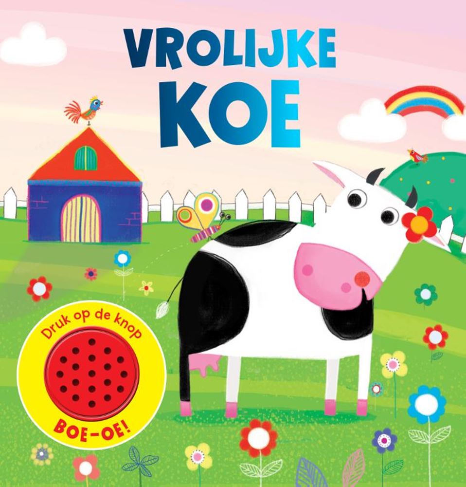 Rebo Publishers - Rebo Publishers Vrolijke koe - geluidenboek