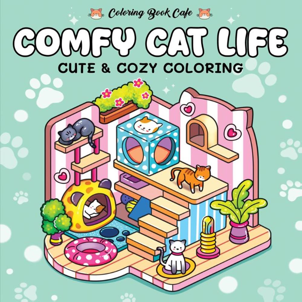 Rebo - Rebo Comfy cat life - cute & cozy coloring 6+