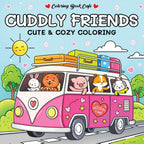 Rebo Publishers - Rebo Publishers Cuddly friends - cute & cozy coloring 6+
