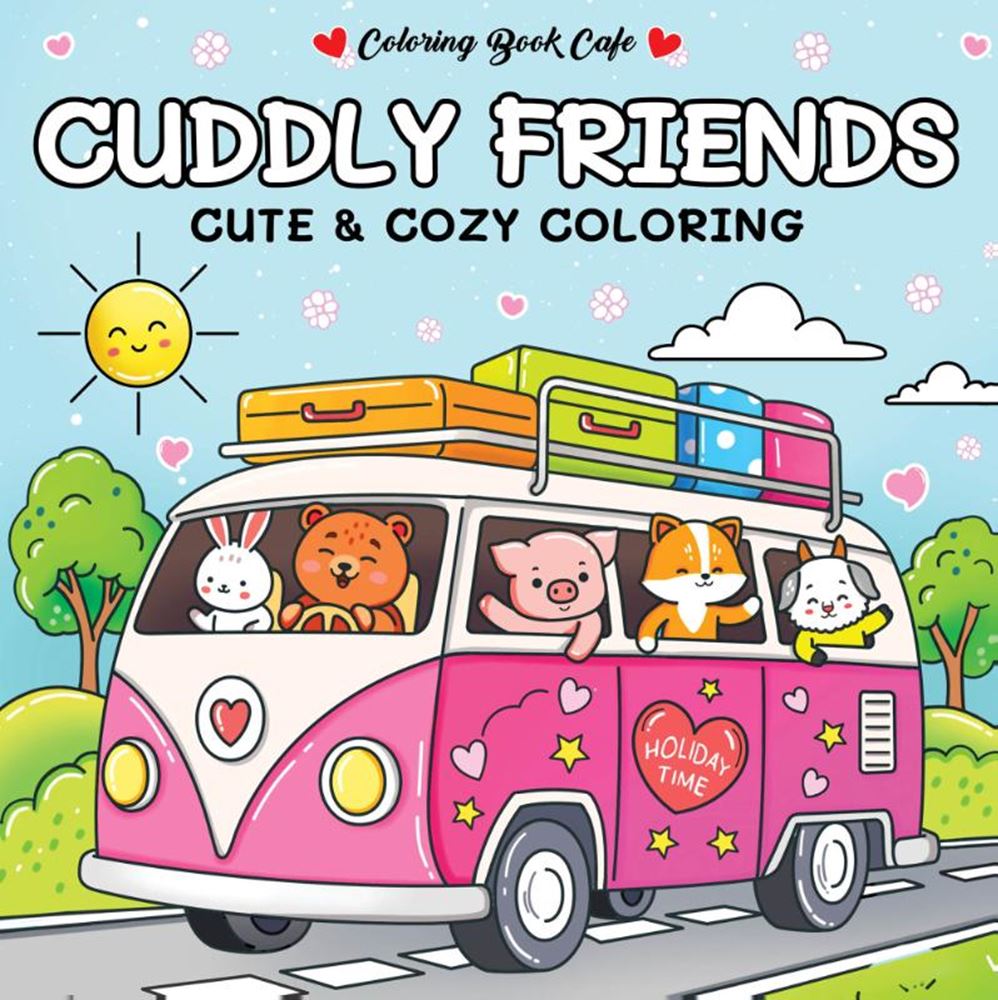 Rebo Publishers - Rebo Publishers Cuddly friends - cute & cozy coloring 6+