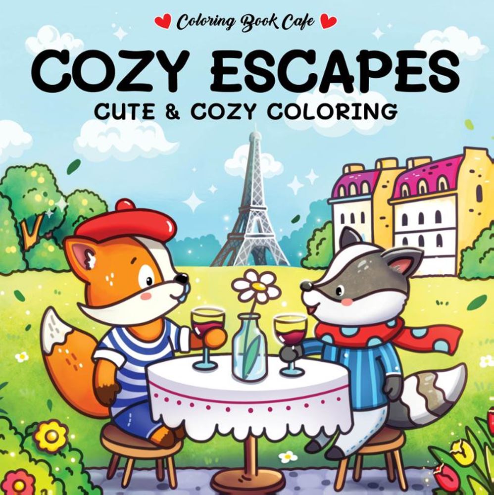 Rebo - Rebo Cozy escapes - cute & cozy coloring. 6+