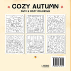 Rebo Publishers - Rebo Publishers Cozy autumn - cute & cozy coloring. 6+