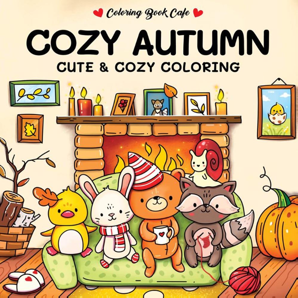 Rebo Publishers - Rebo Publishers Cozy autumn - cute & cozy coloring. 6+