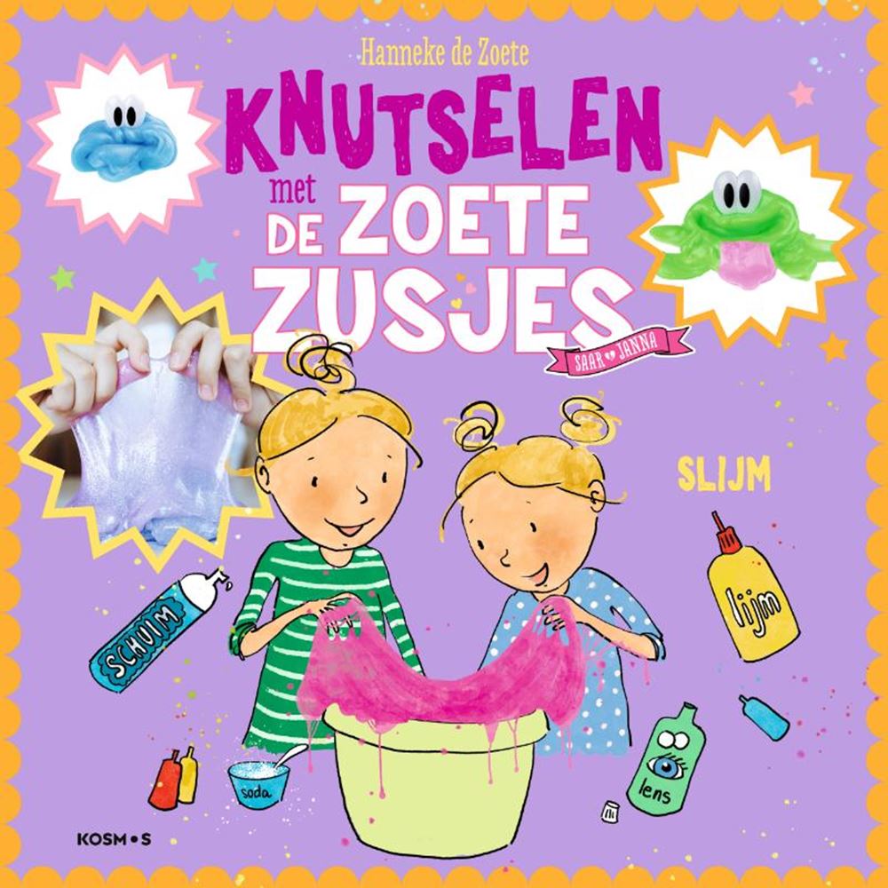 Centraal Boekhuis - Centraal Boekhuis Knutselen met de zoete zusjes - slijm 4+
