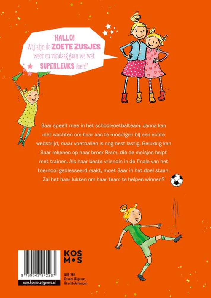 Centraal Boekhuis - Centraal Boekhuis De zoete zusjes worden kampioen 4+