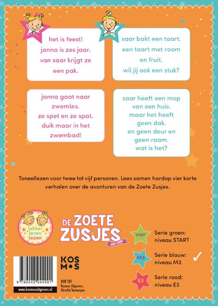 Centraal Boekhuis - Centraal Boekhuis Zoete zusjes: het is feest 5+