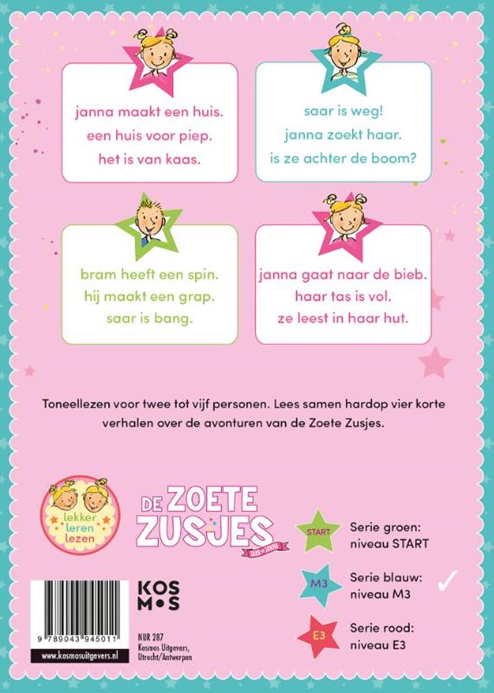 Centraal Boekhuis - Centraal Boekhuis Zoete zusjes: waar is saar? 5+