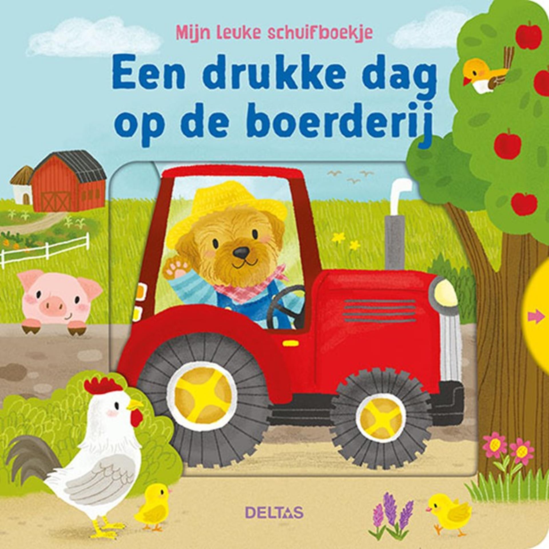 Deltas mijn leuke schuifboekje - een drukke dag op de boerderij