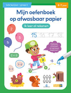 Deltas oefenboek afwasbaar papier ik leer al rekenen (6-7 j.)
