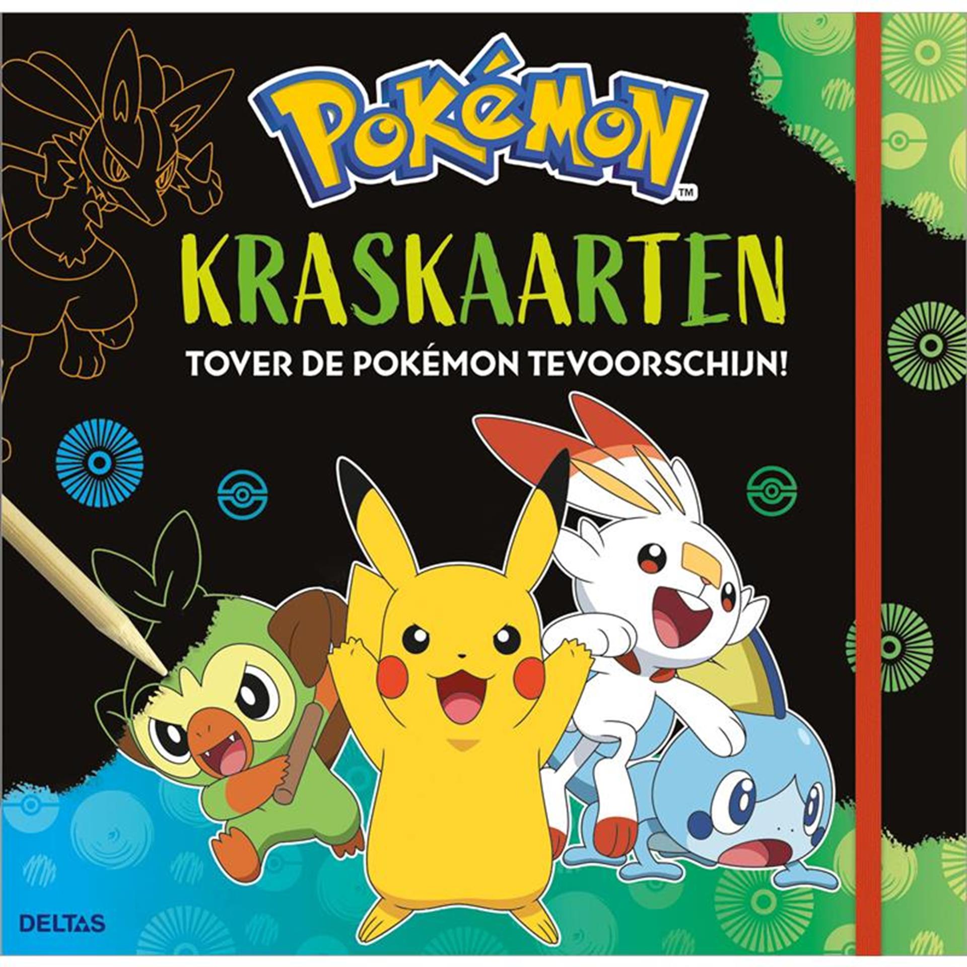 Pokemon pokémon 8 kraskaarten en kraspen