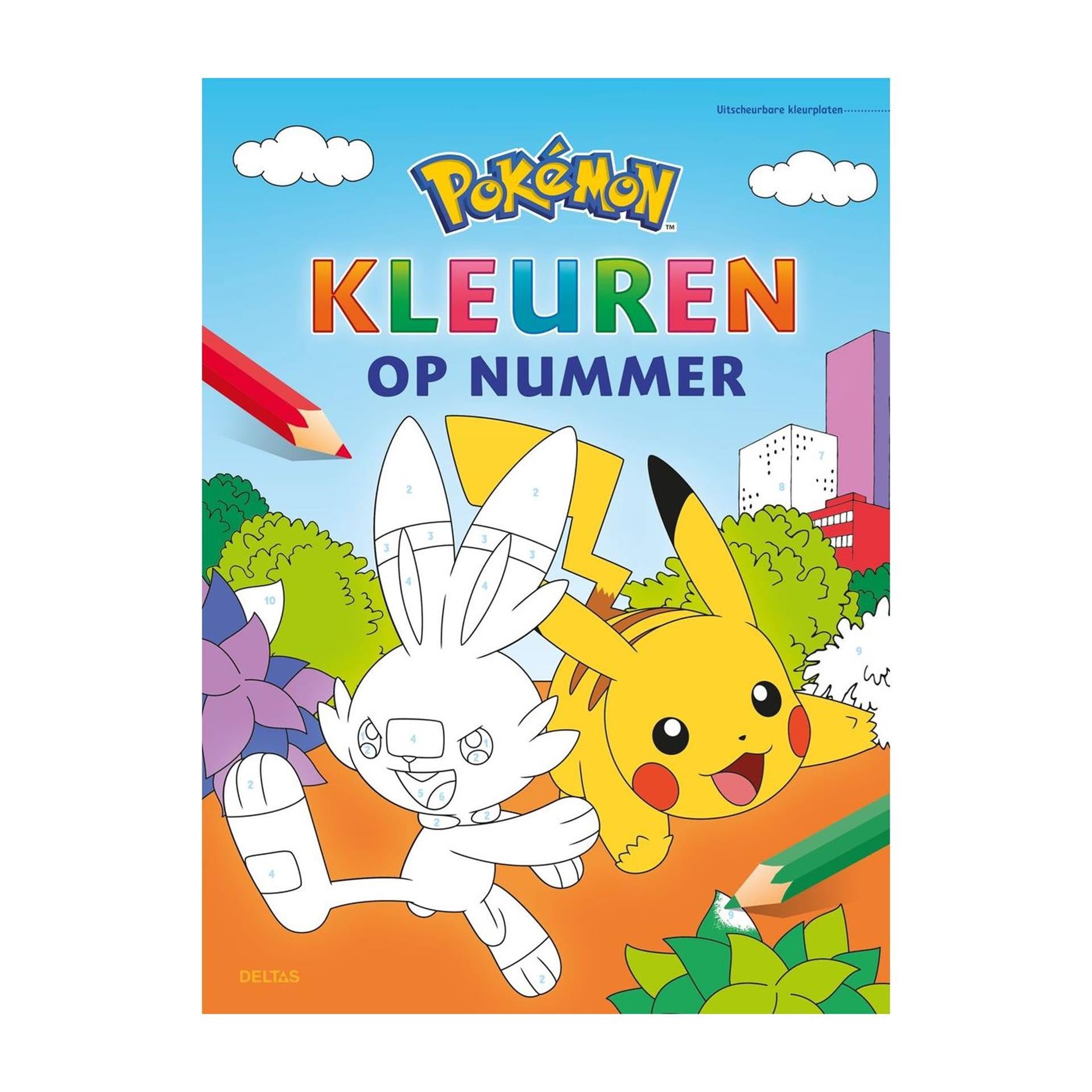 Deltas pokémon kleuren op nummer