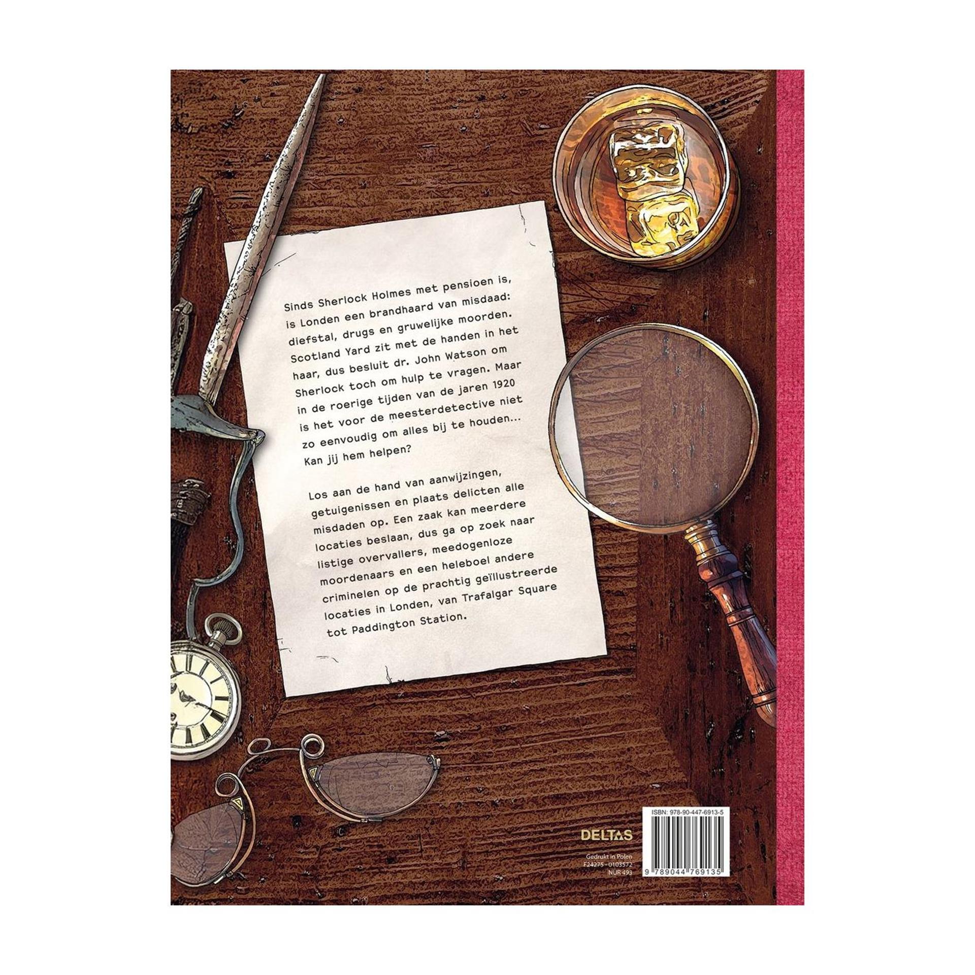 Deltas sherlock holmes zoek- en puzzelboek