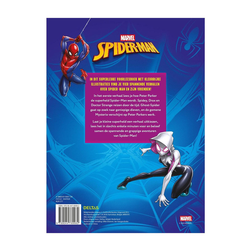 Deltas - Deltas Spider-man mijn megacoole verhalenboek