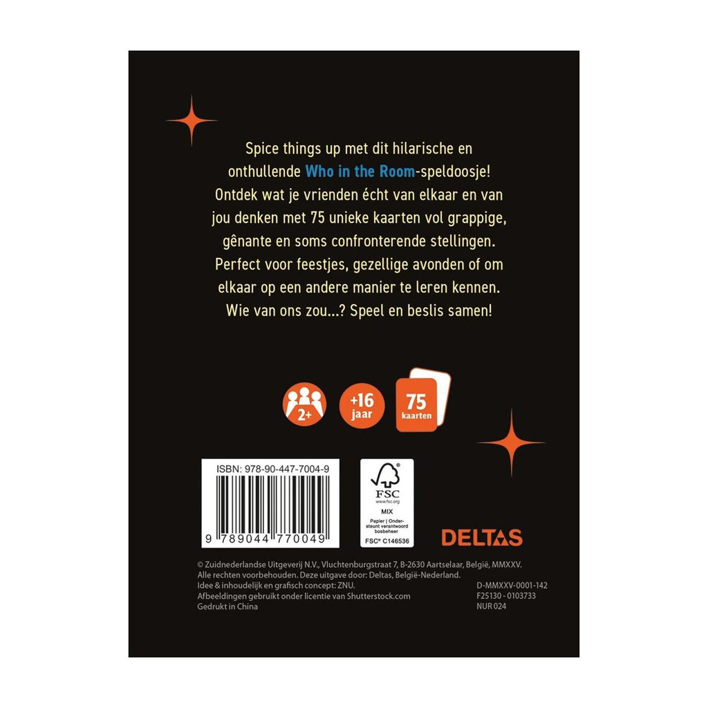 Deltas - Deltas Who in the room - party games