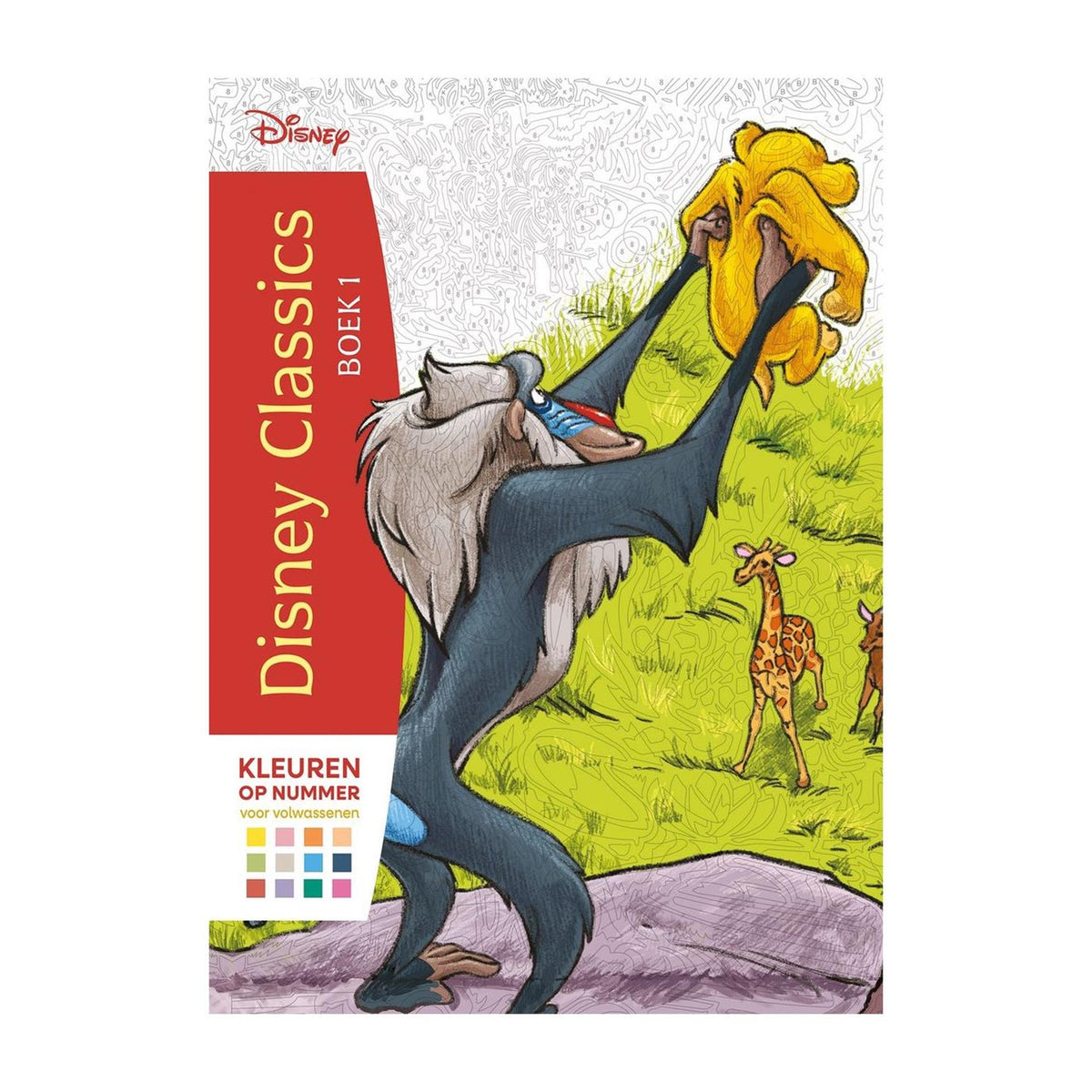 Deltas - Deltas classics boek 1 - kleuren op nummer voor volwassenen