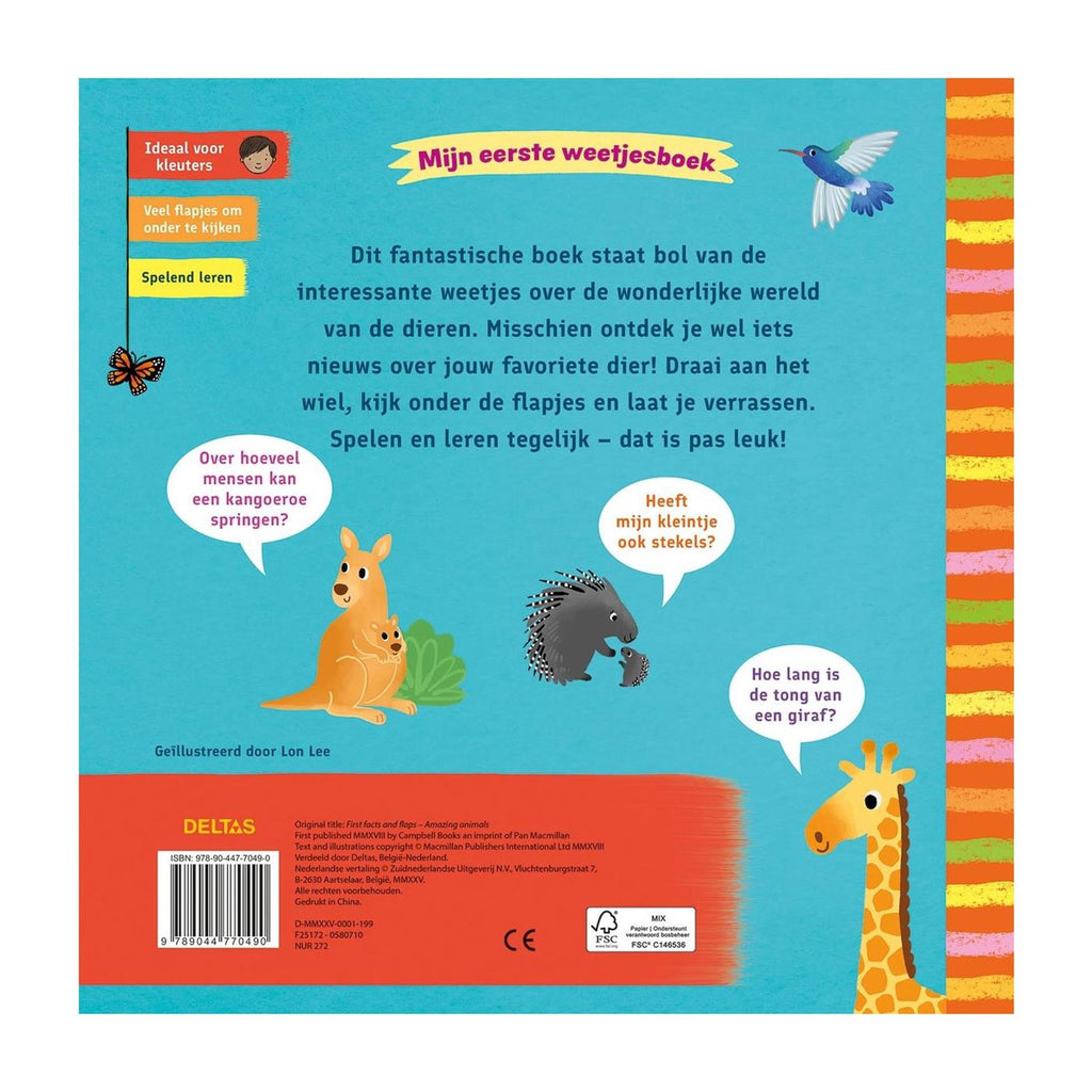 Deltas - Deltas Mijn eerste weetjesboek bij de dieren
