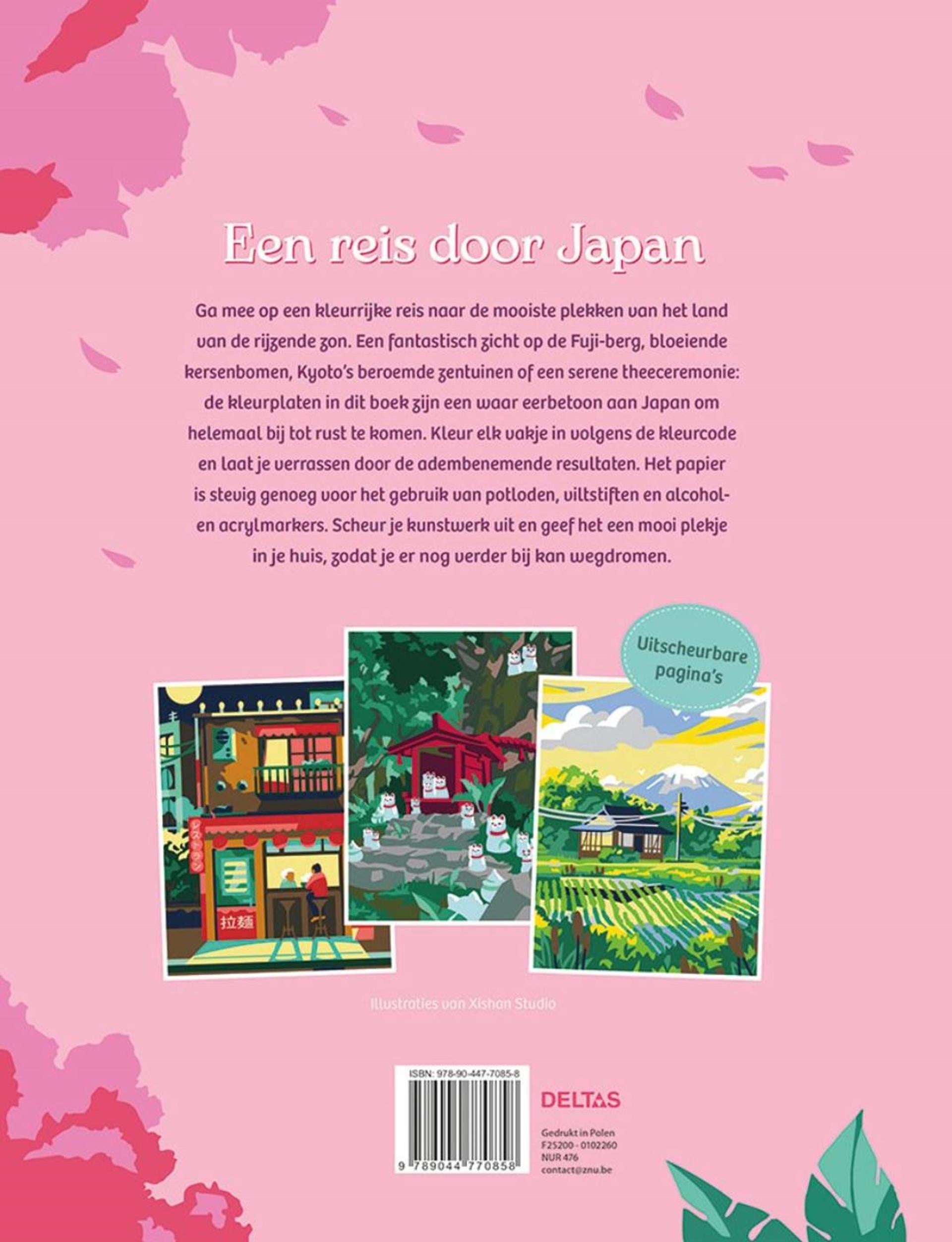 Deltas - Deltas Japan - kleuren op nummer