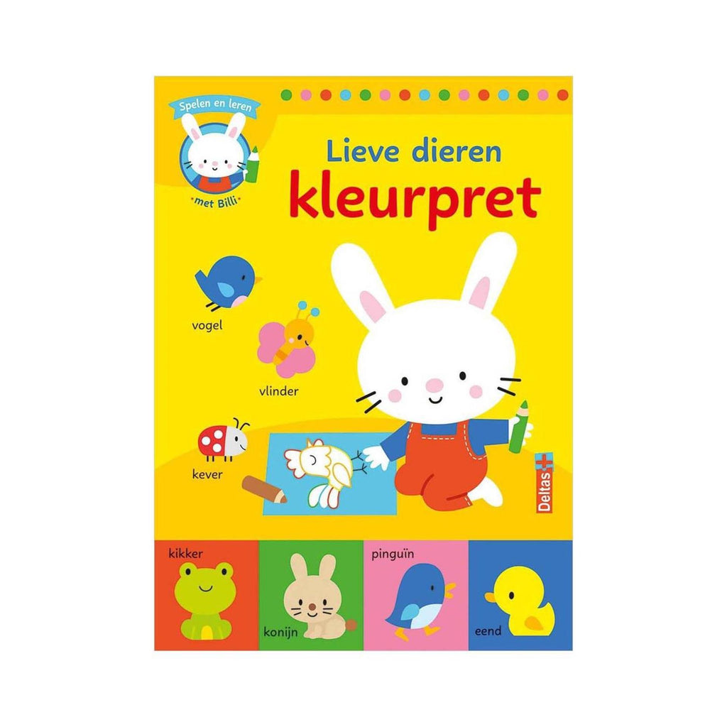 Deltas - Deltas Spelen en leren met billi - lieve dieren kleurpret