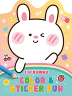 Deltas - Deltas Kawaii color and sticker fun kleurboek