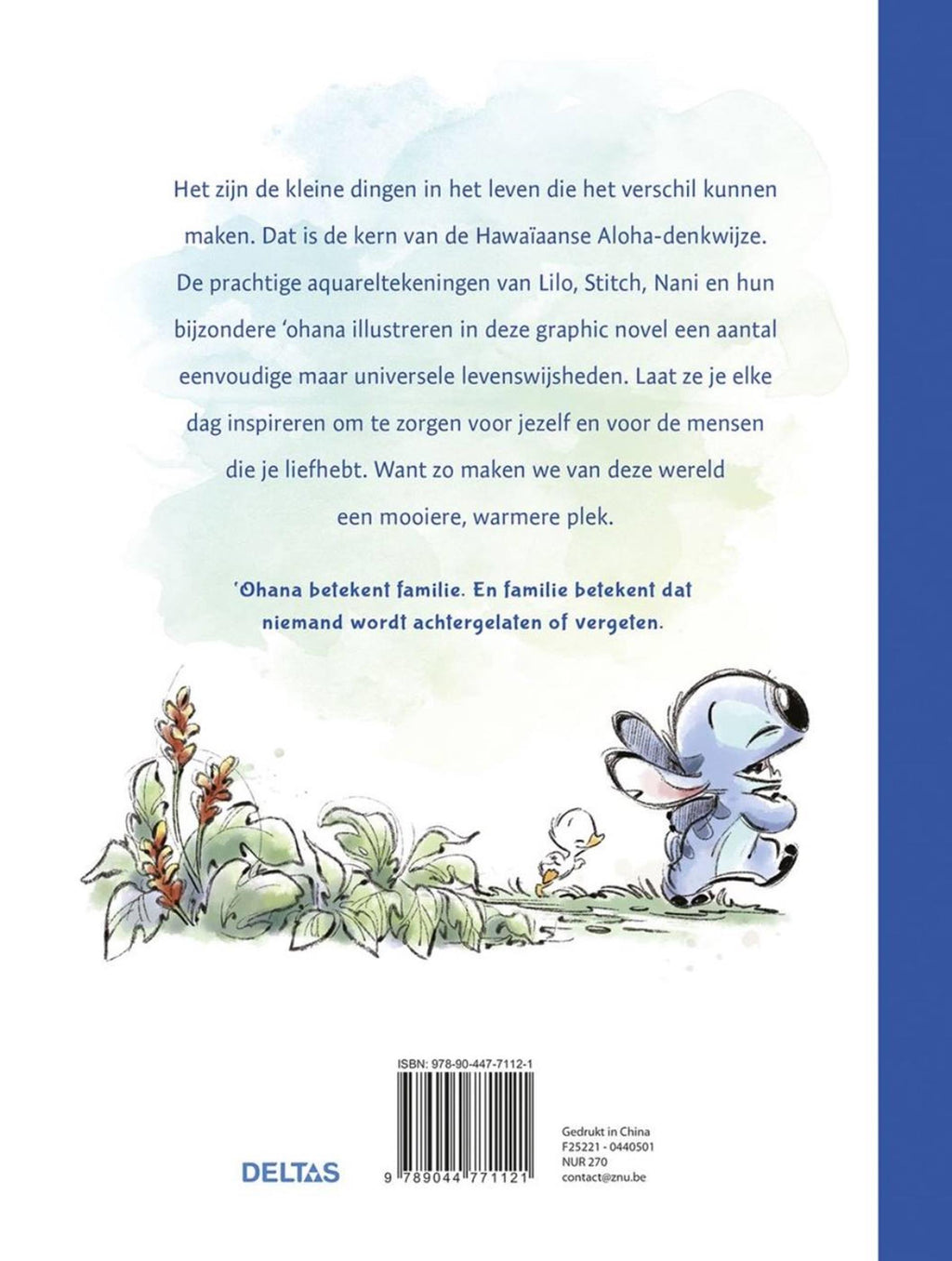 Deltas - Deltas stitch ohana betekent familie