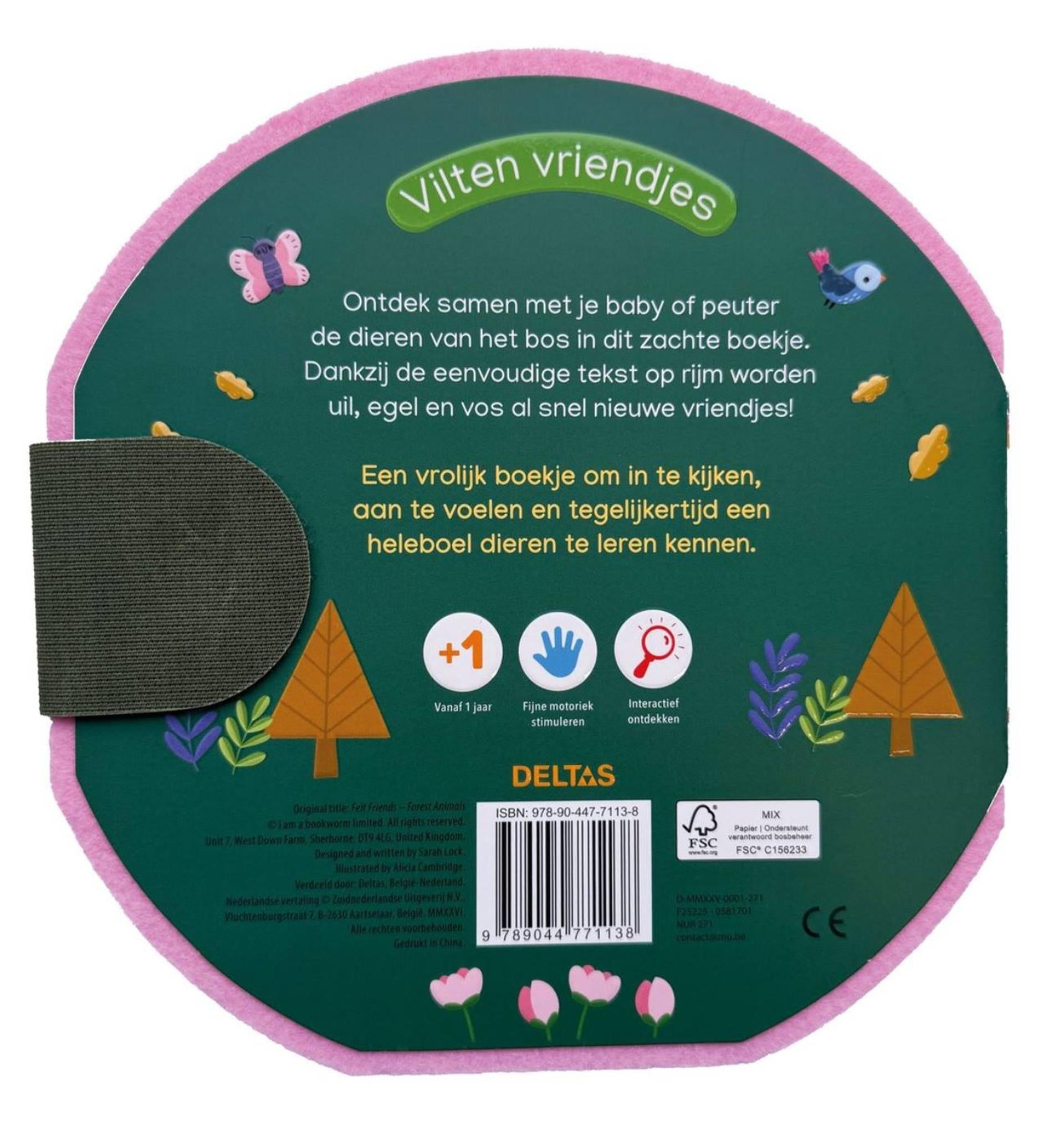 Deltas - Deltas Vilten vriendjes - dieren van het bos