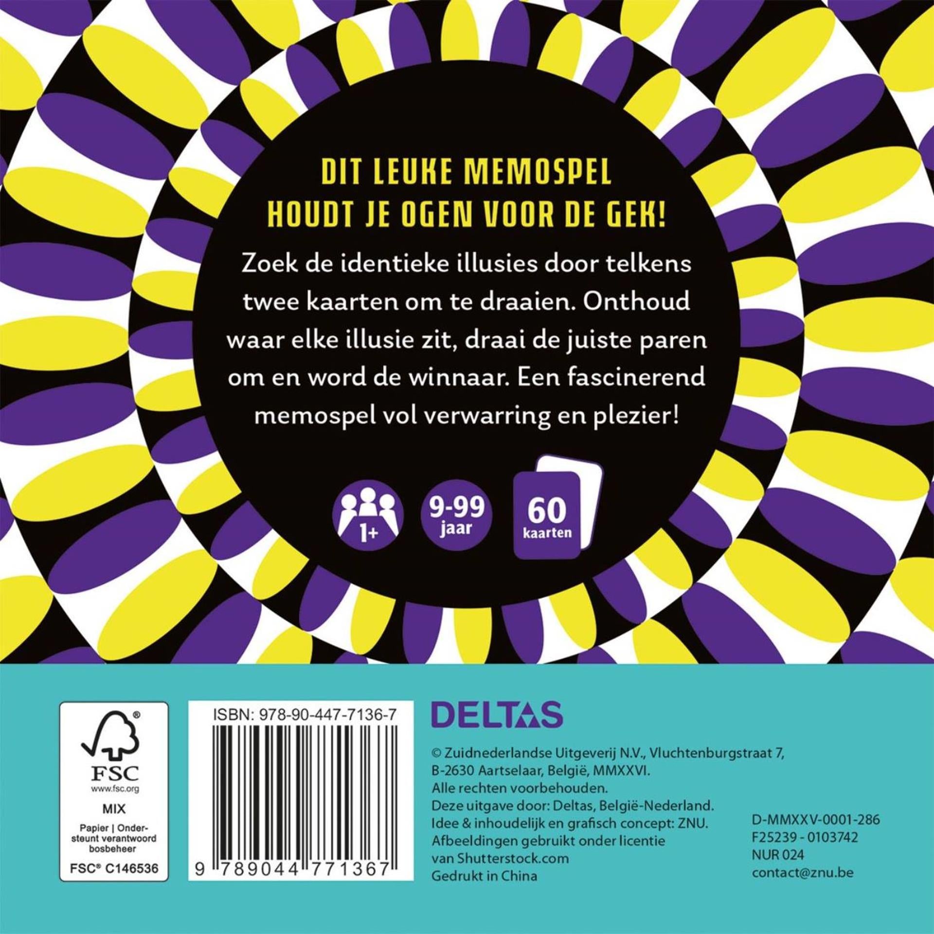 Deltas - Deltas Optische illusies - memospel