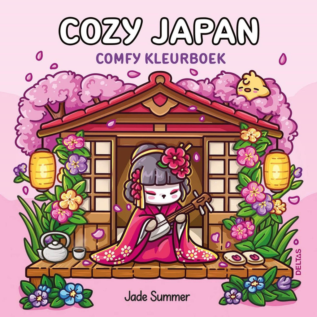 Deltas - Deltas cozy japan - comfy kleurboek jade summer