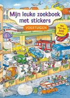 Deltas - Deltas Mijn leuke zoekboek met stickers - voertuigen