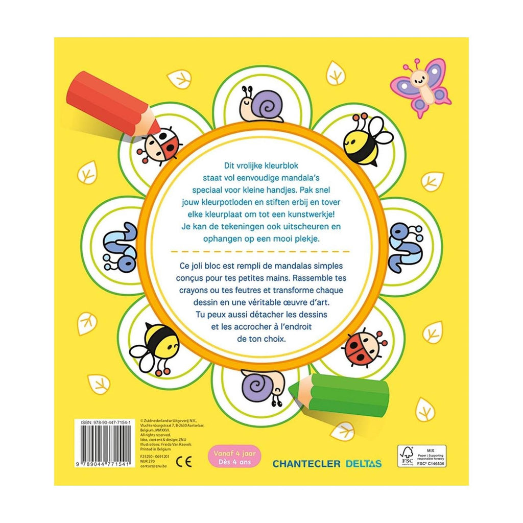 Deltas - Deltas Happy mandala color kleurboek
