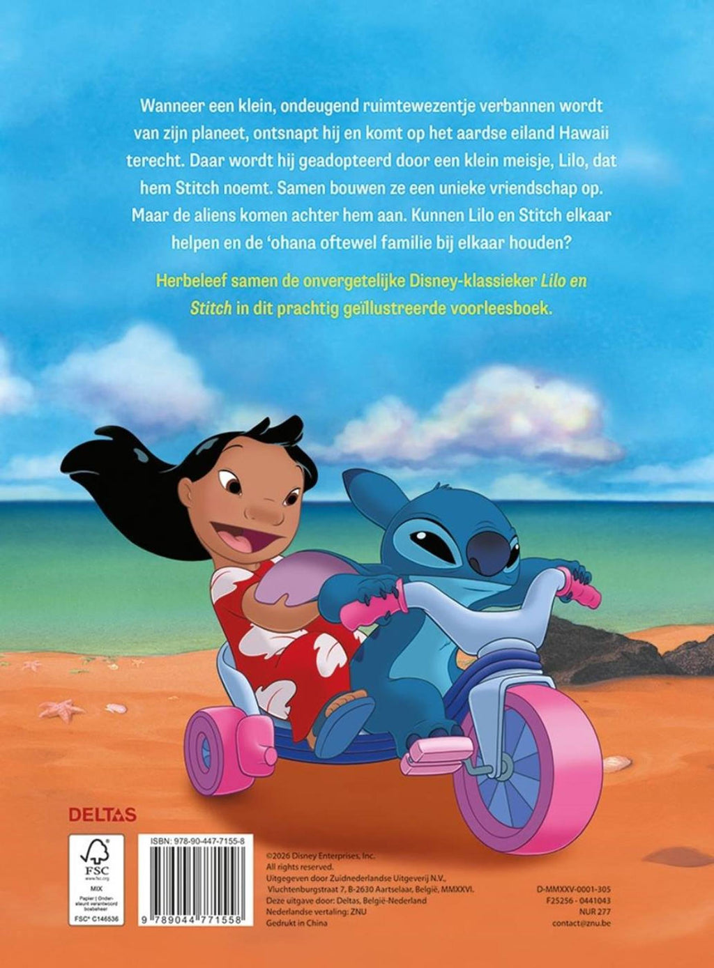 Deltas - Deltas verhalenboek lilo & stitch