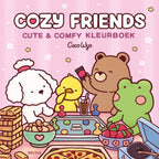 Deltas - Deltas cozy friends cute & comfy kleurboek coco wyo