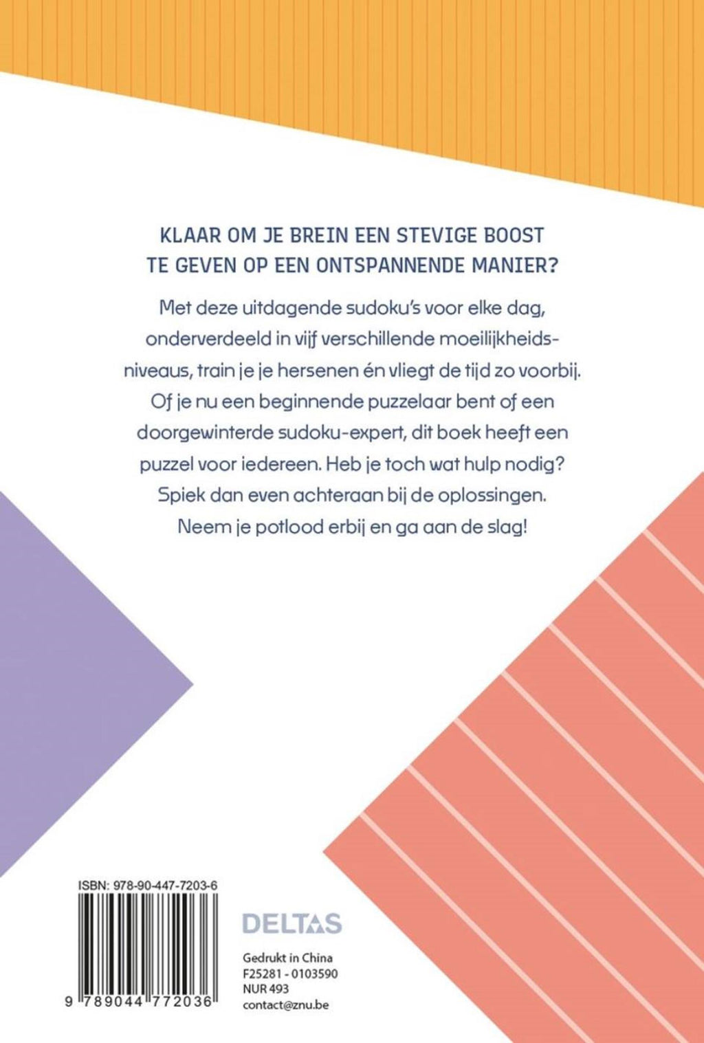 Deltas - Deltas brain boosters - sudoku's voor elke dag