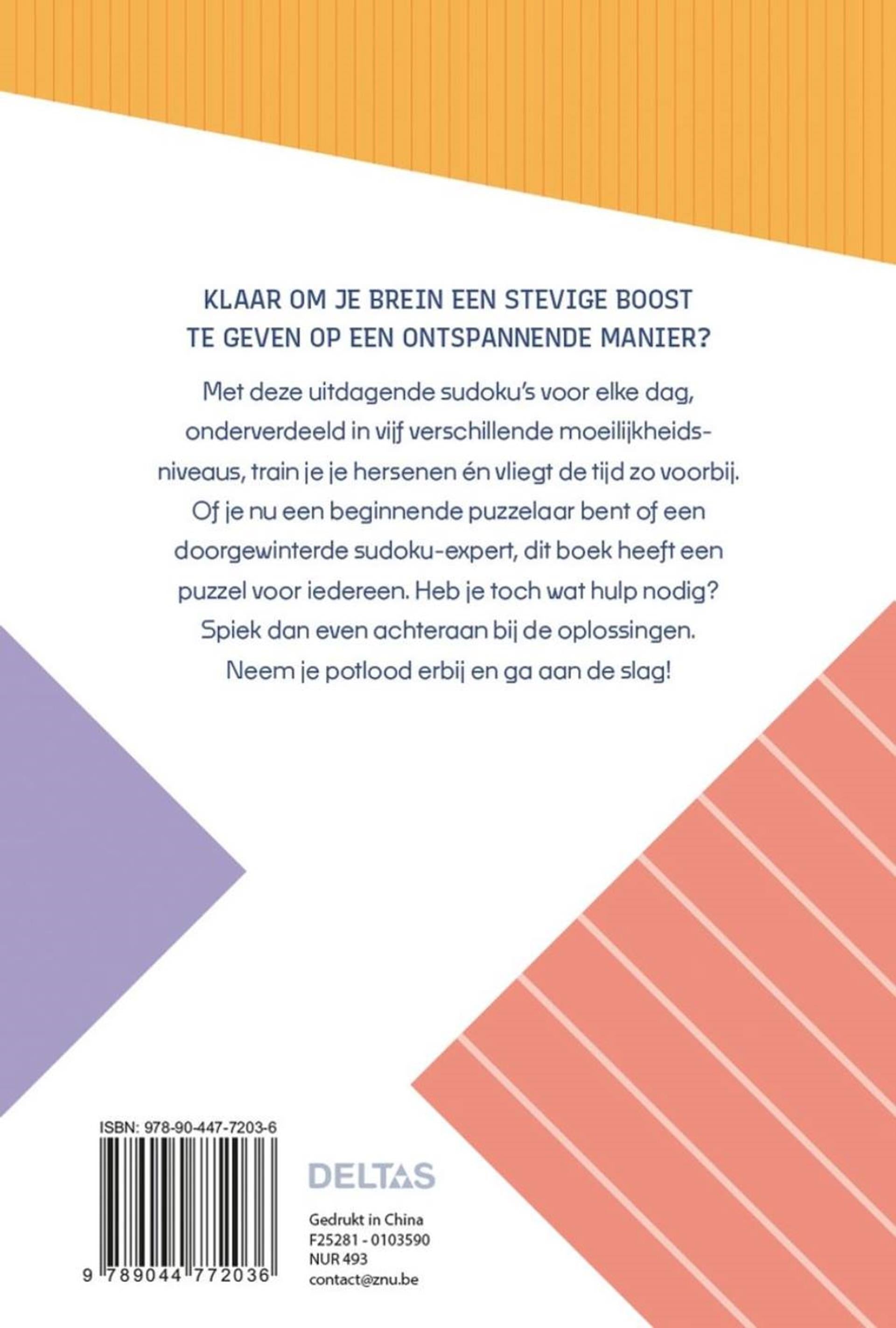 Deltas - Deltas brain boosters - sudoku's voor elke dag