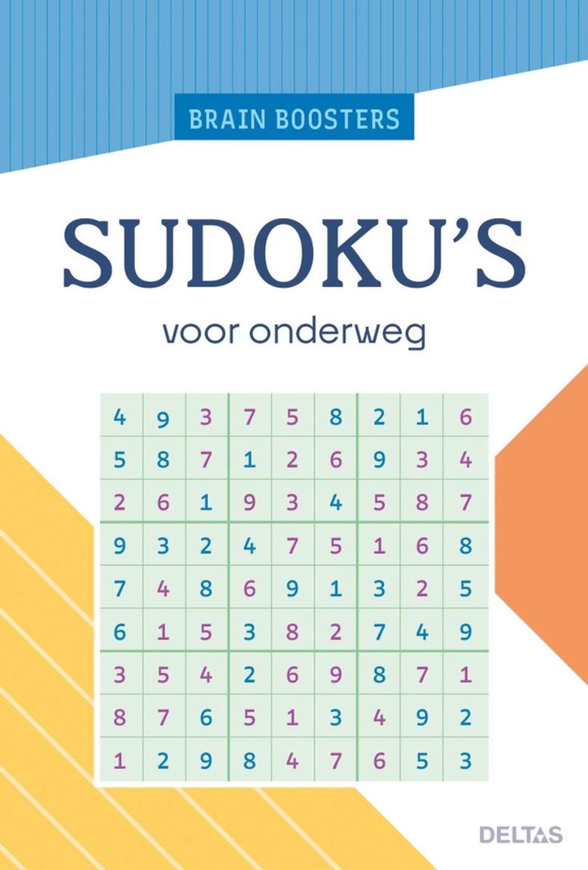 Deltas - Deltas Brain boosters - sudoku's voor onderweg