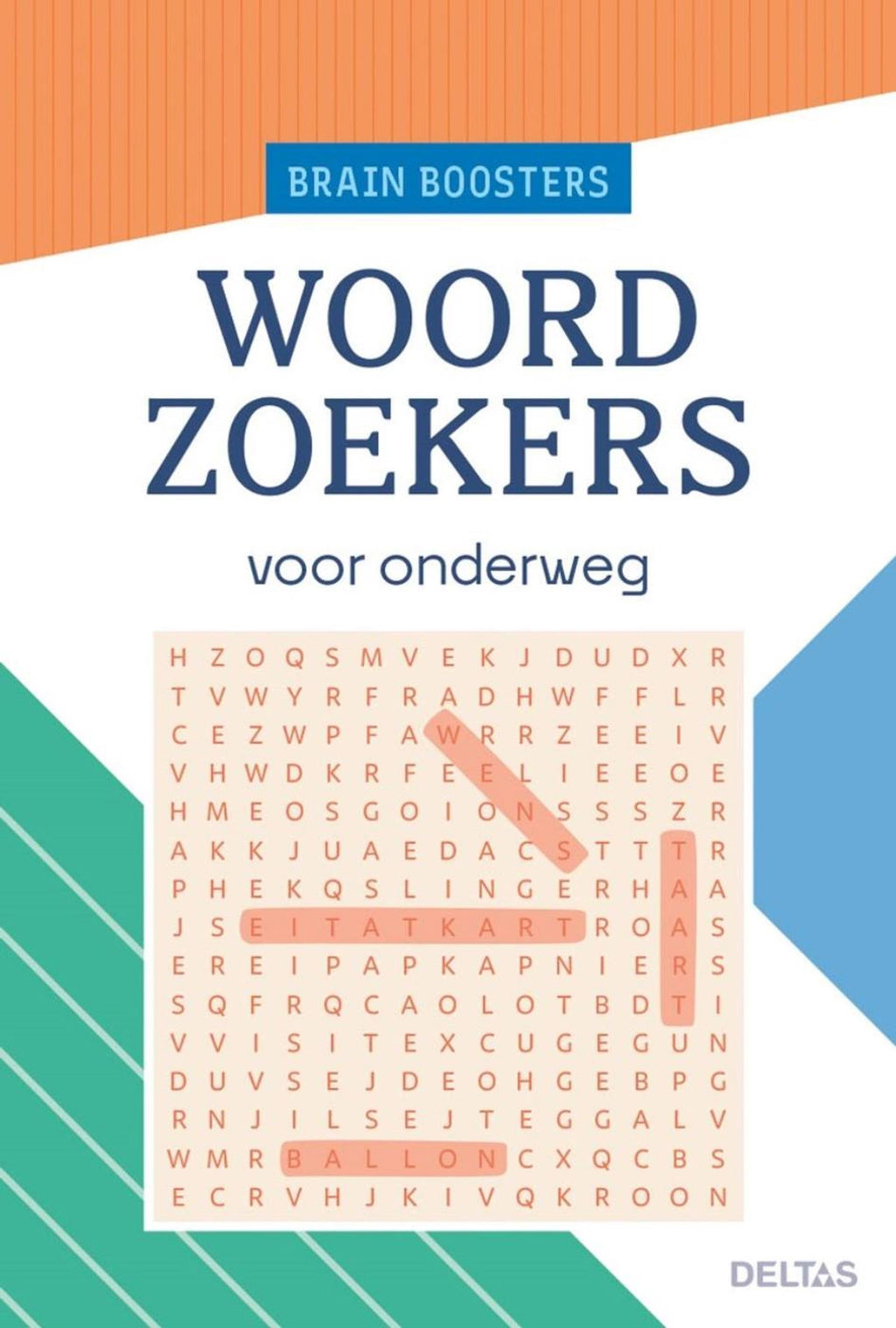 Deltas - Deltas brain boosters - woordzoekers voor onderweg
