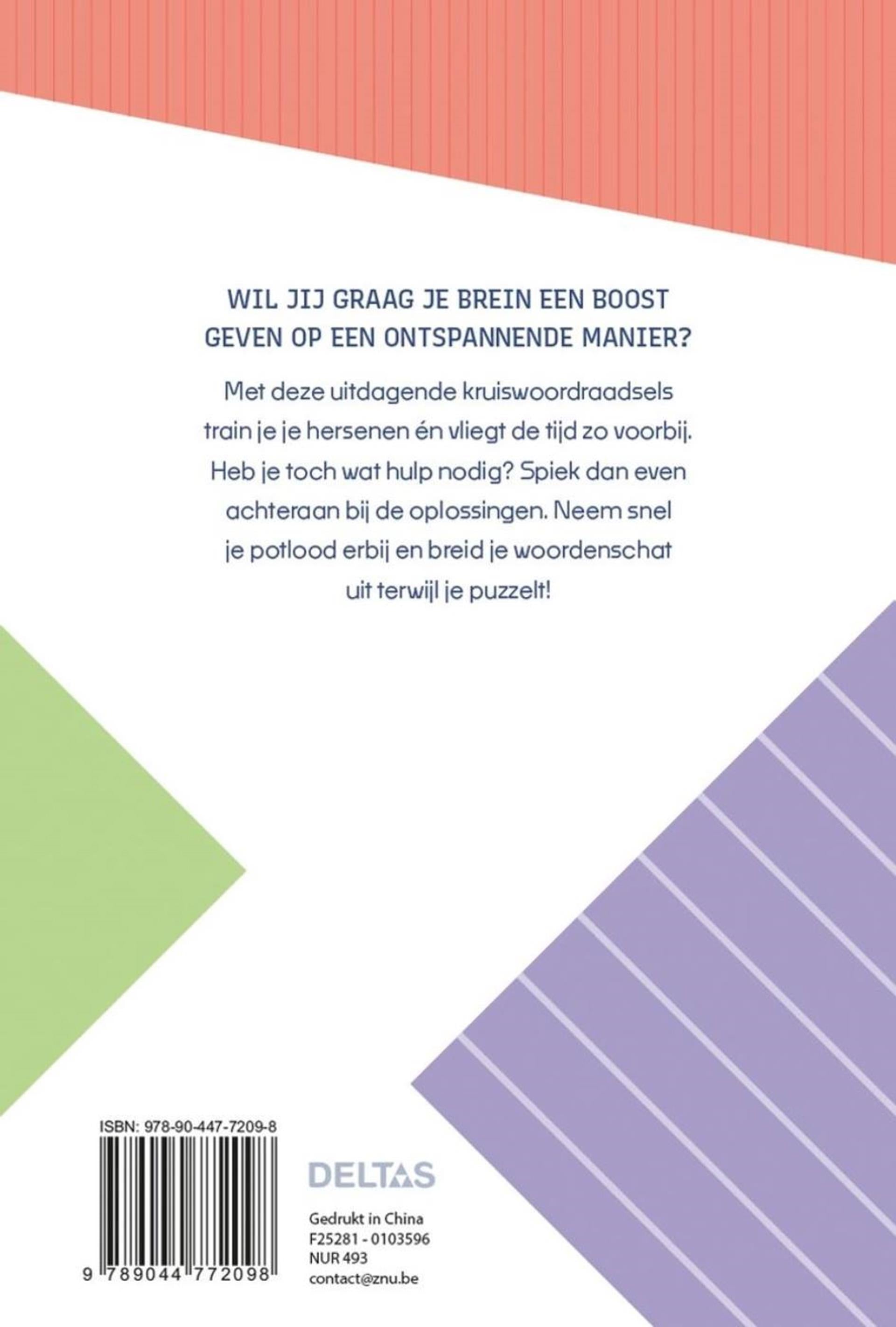 Deltas - Deltas Brain boosters - kruiswoordraadsels